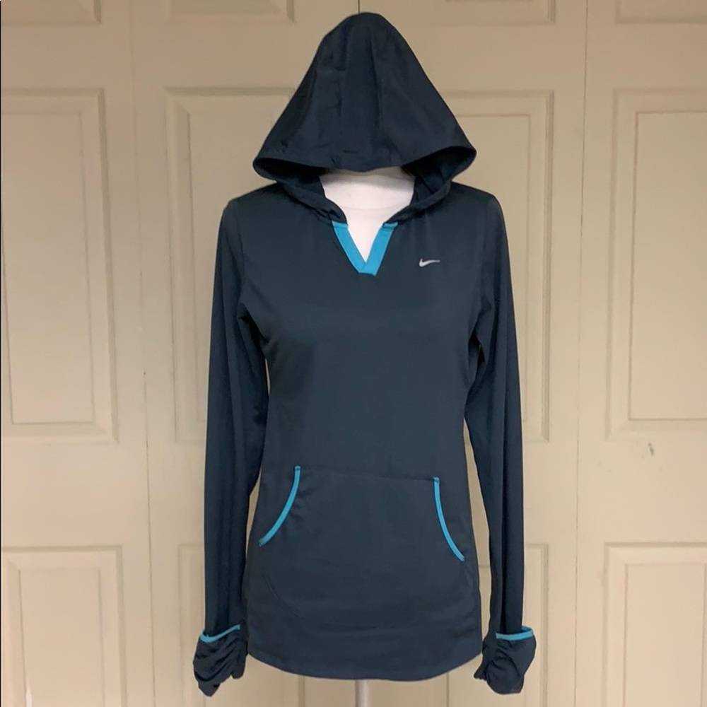 Womens M Nike running Dri-fit long sleeve shirt